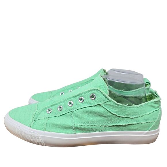 Corkys Footwear Babalu Casual Slip on Sneakers Distressed Black Women's 11 - Picture 2 of 6